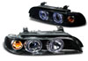 Bmw '96-'03 E39 5 Series Projector Dual Angel Eye Headlights